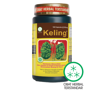 Produk KELING – Obat Herbal Terstandart